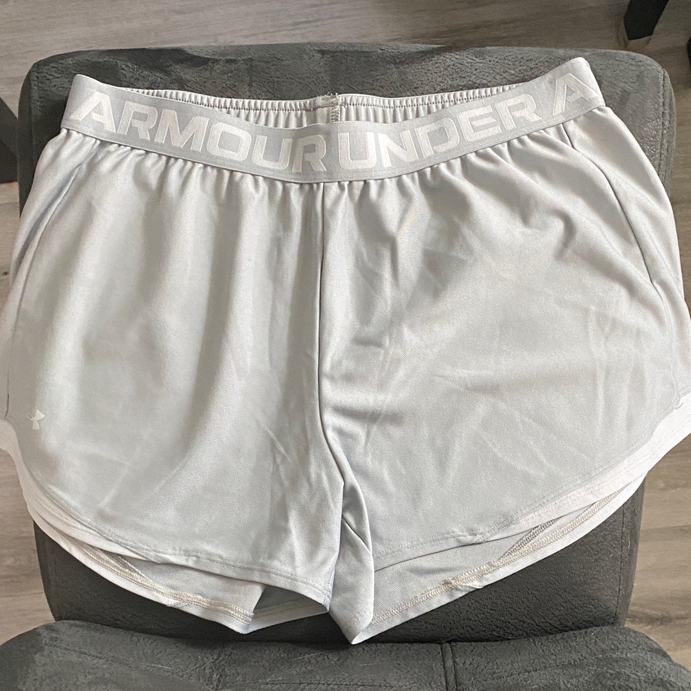Under Armour Gray Women's Lightweight Workout Shorts